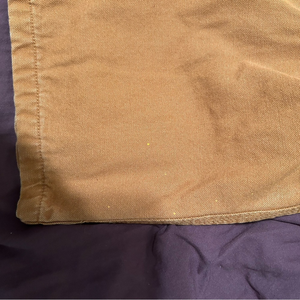 Carhartt Boys Brown Flannel lined Cargo Pants - Picture 5 of 6